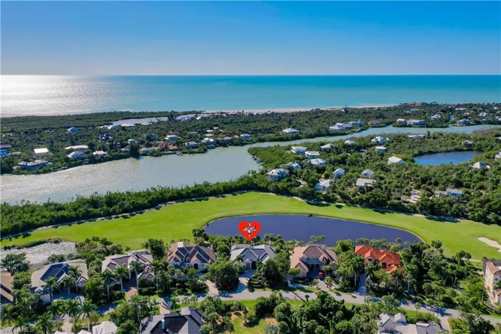 Gorgeous golf course & sunset views with the Gulf beyond
