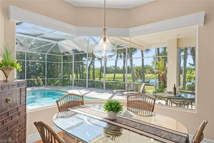 Loads of natural light and serene views abound in this home!