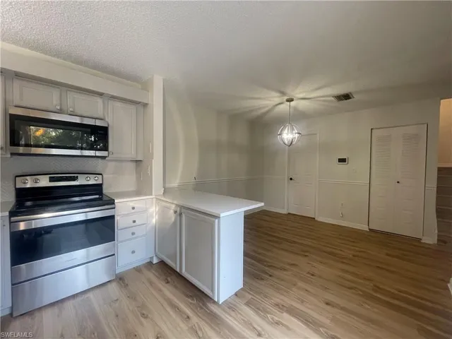 More cabinets and drawers