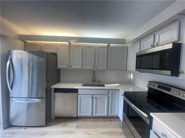 Many cabinets