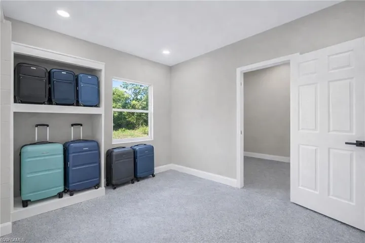 AI generated luggage storage area