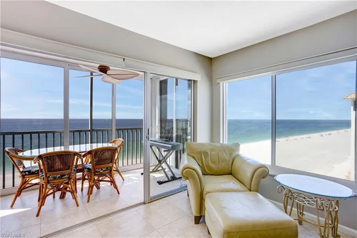 Coastal views all the way to Sanibel!