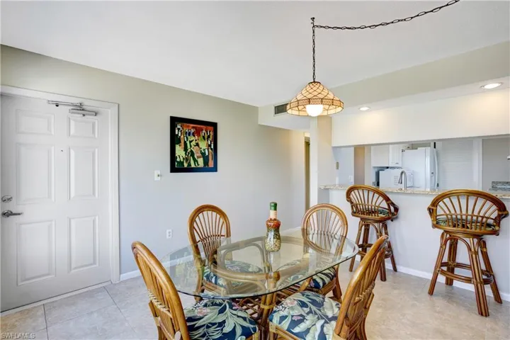 Kitchen opens up to a spacious dining room and breakfast bar!