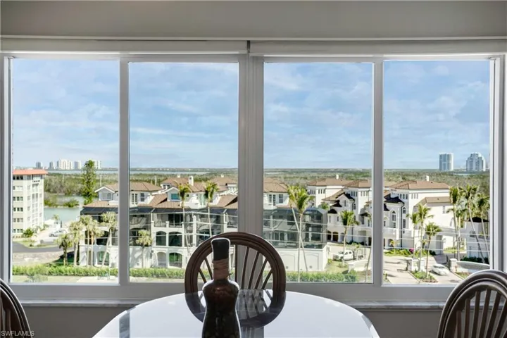 Sunrise views over the bay from your dining room!