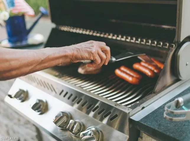 Enjoy cookouts with friends and family