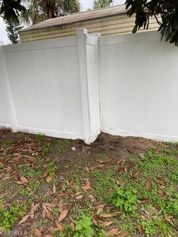 Fence Repaired