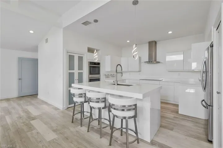 upper level kitchen