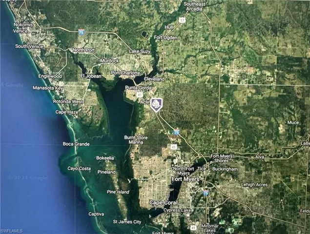 Map location