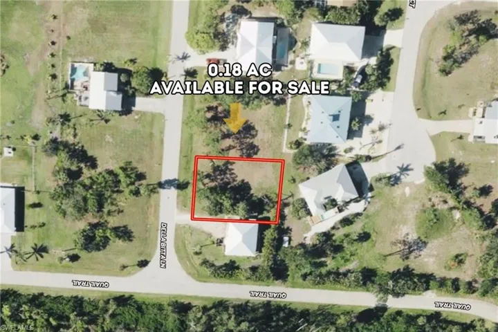 Map / location featuring property parcel outlined