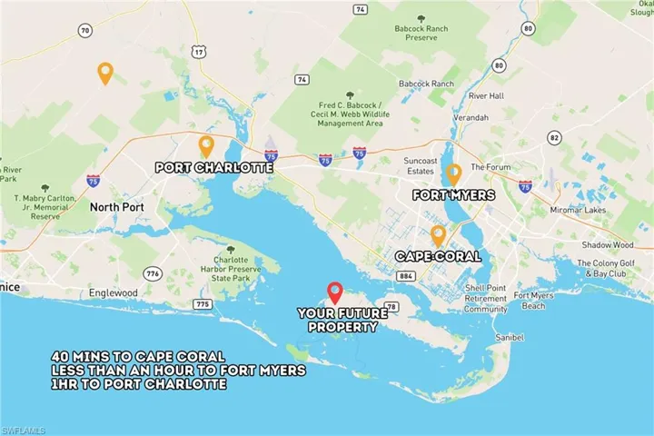 Map of property location