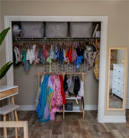 View of closet