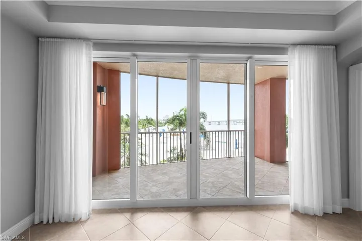Doors to patio