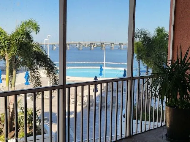 View from balcony