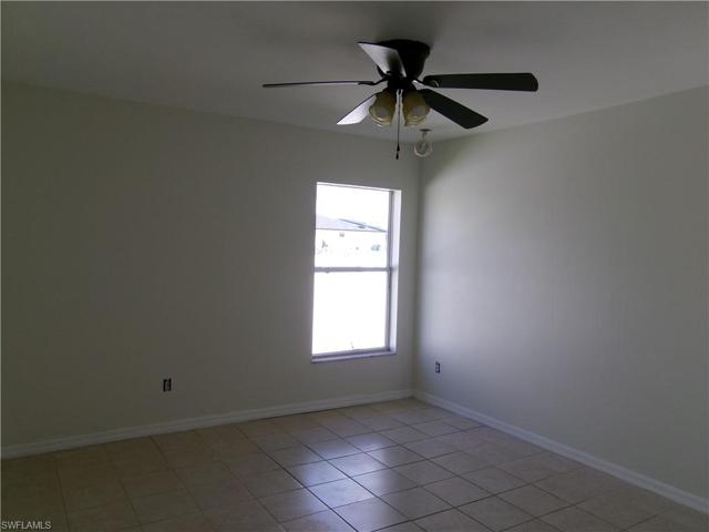 Tile floors throughout home