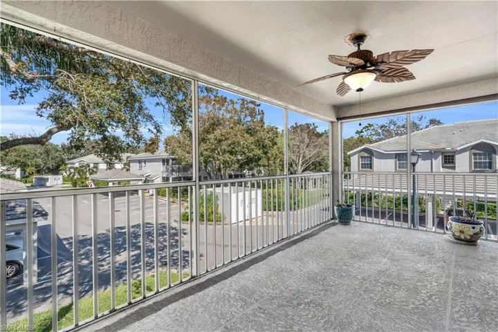 Screened in lanai