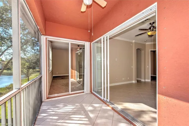 Cozy Lanai w/ Relaxing View of Lake and Landscaped Area