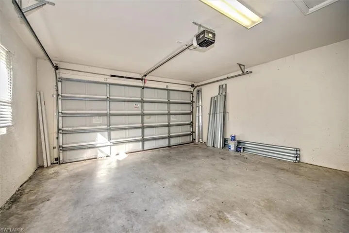 Spacious 2 Car Garage