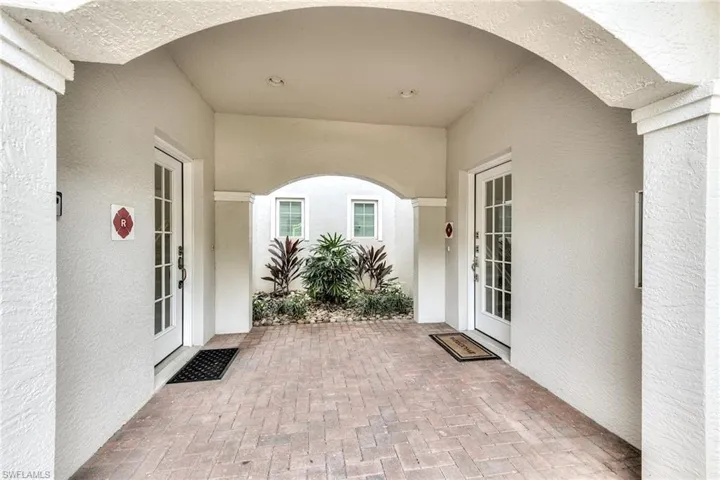 View of patio
