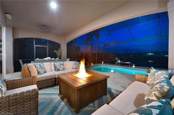 Imagine the fun conversations that will be had around the fire pit, as you unwind from your busy day, enjoying our Naples paradise!