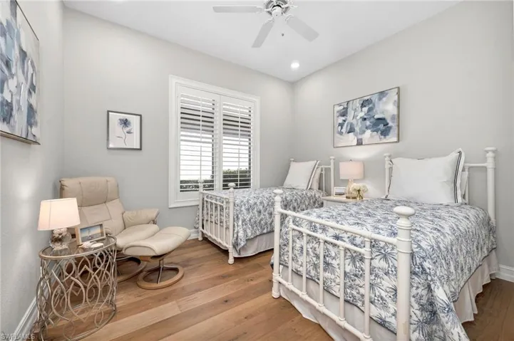 All four bedrooms have European Oak engineered wood floors, which really add warmth to the rooms.