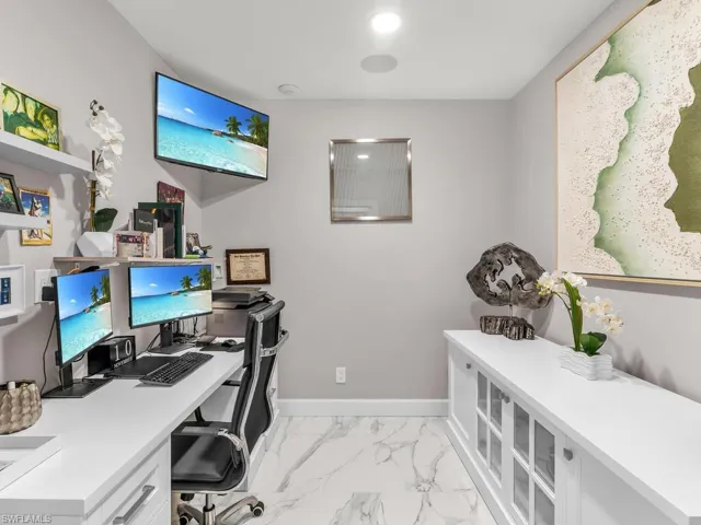 View of office area