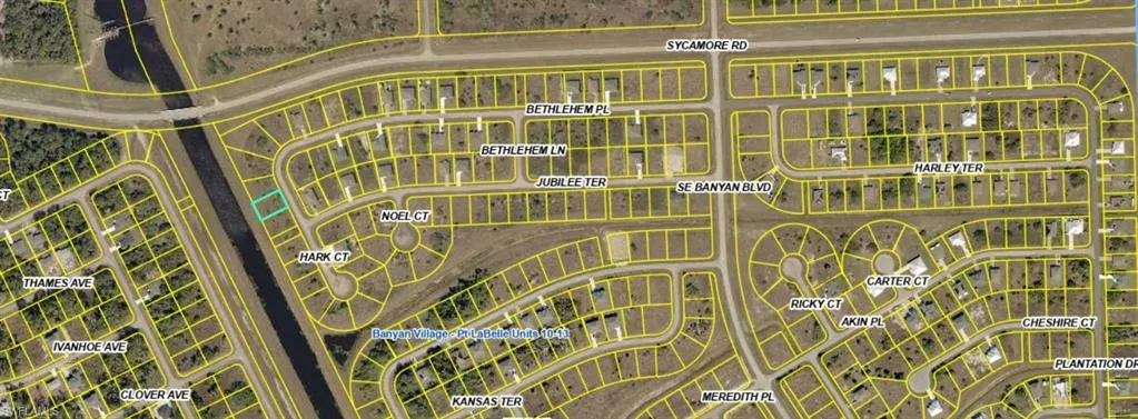 Aerial overview of property's location