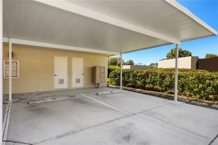Covered Parking & Storage Unit