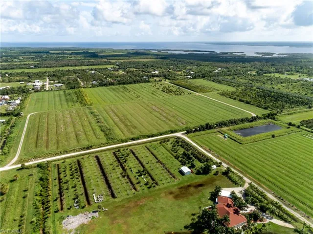 Drone / aerial view with a rural view