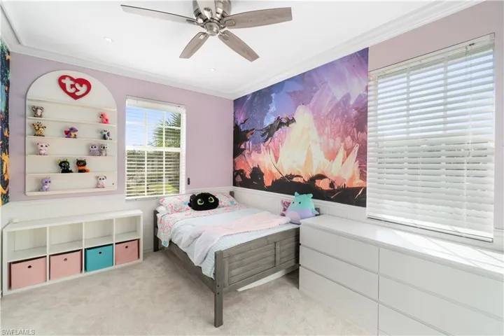 2nd floor bedroom with feature wall
