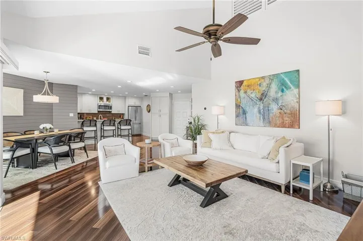 Very open floor plan.