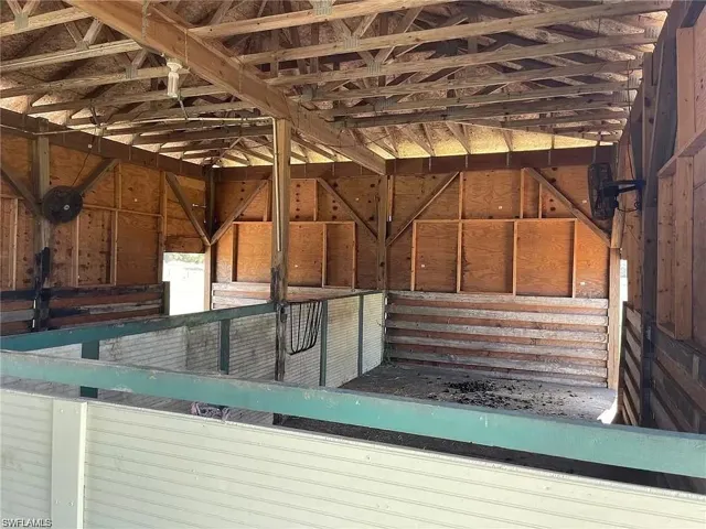 View of stable
