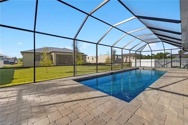 Previously completed pool