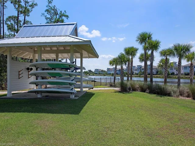 Kayaks, canoes and paddle boards for use by homeowners and their guests.