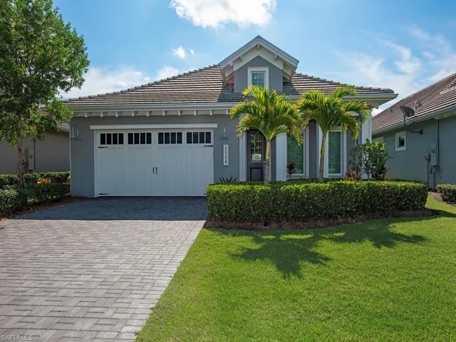 Front of Home at 5904 Antigua Way in The Isles of Collier Preserve.