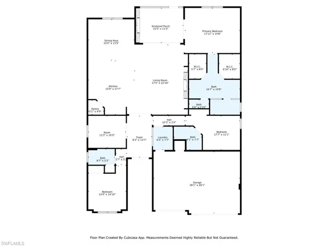 View of room layout