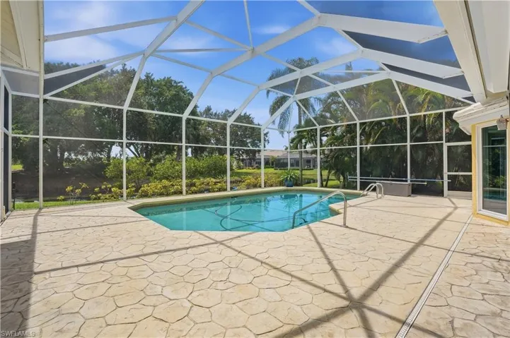 Enjoy the generous pool deck.