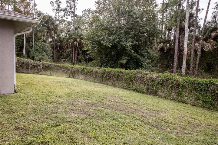Fenced Yard at Guest House