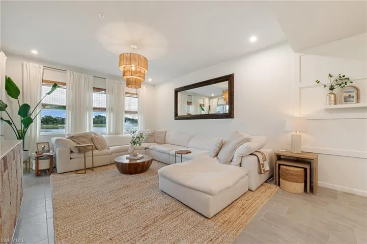 View of living area