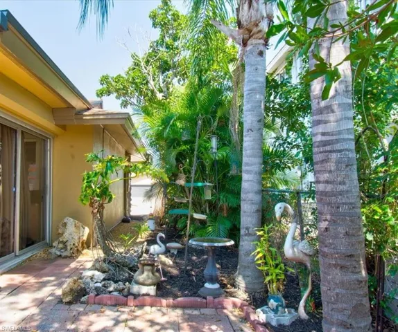 A bit of tropical landscaping