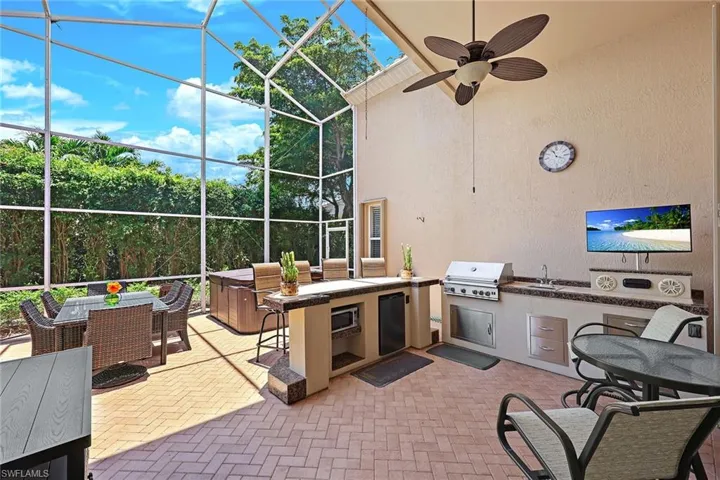 Outdoor kitchen