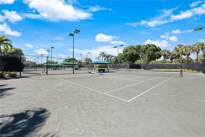 Tennis courts