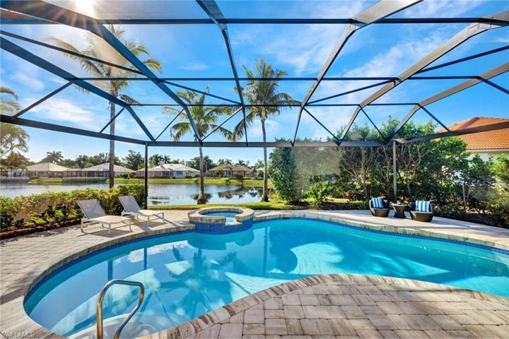 This is what Florida liviing is about! Gorgeous pool with newly resurfaced pavers and new panoramic seamless screen.