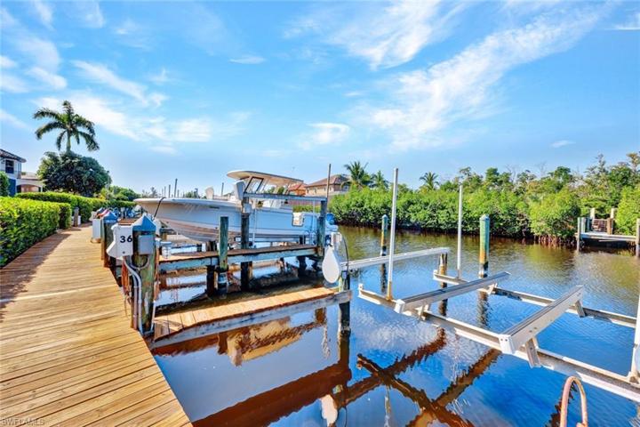This is your future spot dock #36 that is maintained by the HOA.