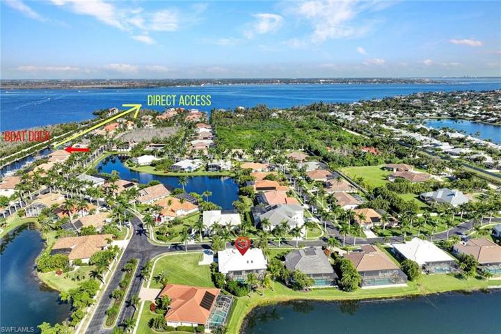 This shows the close proximity from your home to the dock and then straight to the open water...just miniutes to the Gulf!