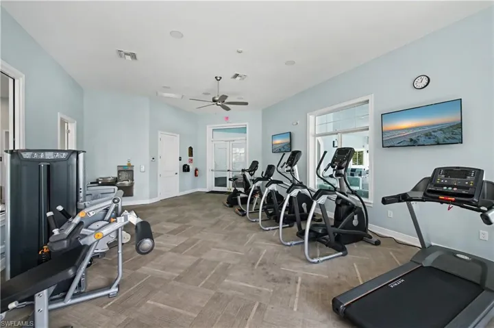 All the cardio equipment you need. Well maintained and newer