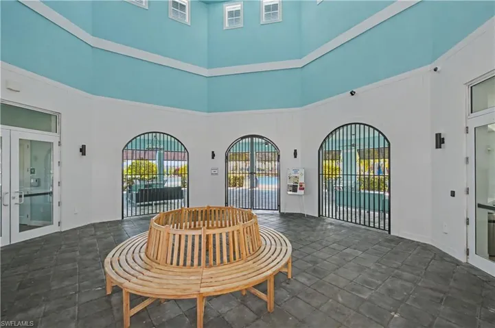Breezeway to the pool, gym and clubhouse.