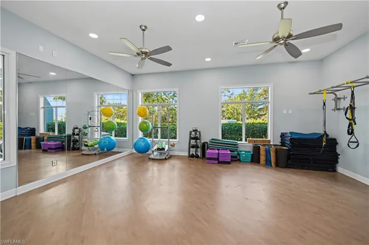 stretching room