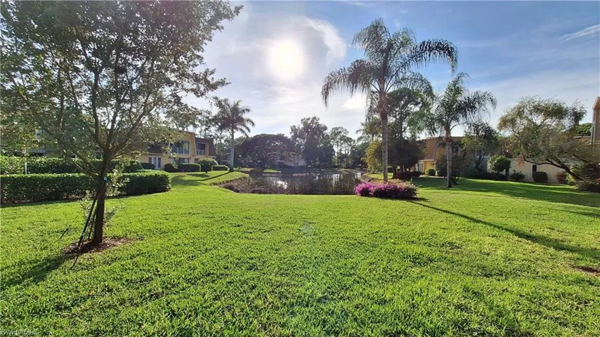 View of green lawn