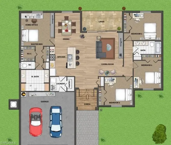 View of home floor plan