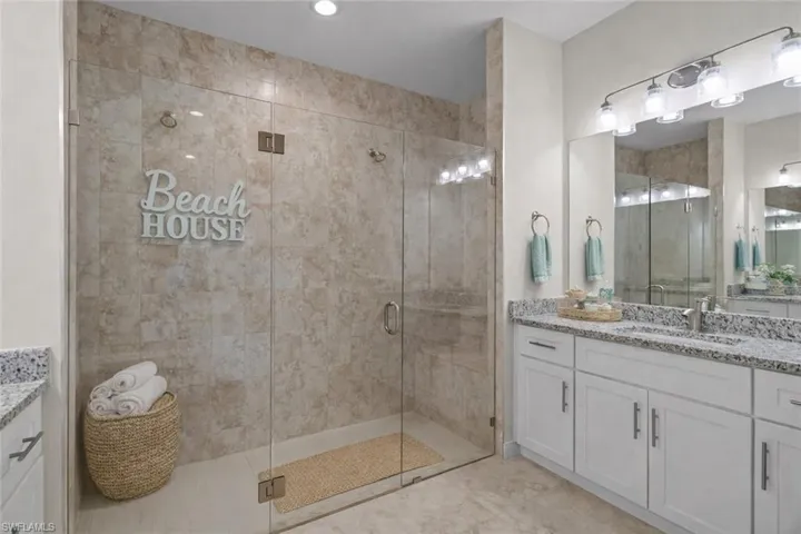 Master Bath.  Virtual Rendering.